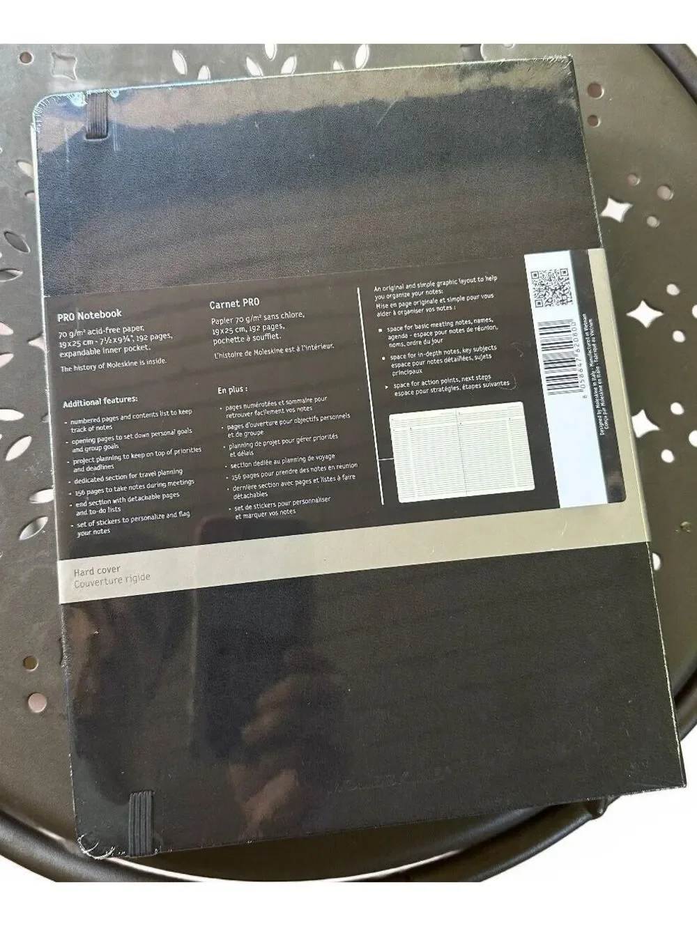 Moleskine PRO Notebook XL Hardcover NWT